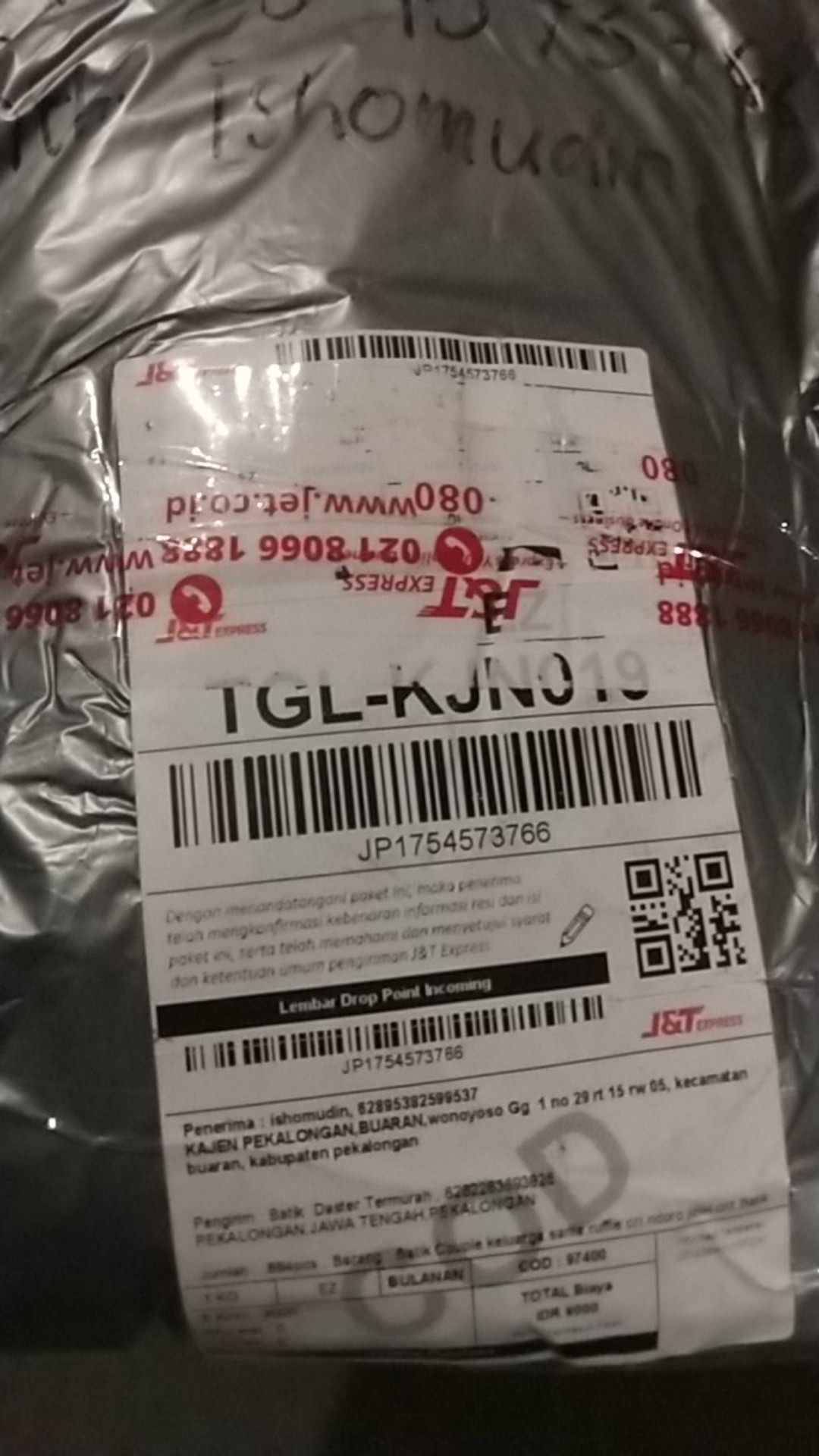 Batik Couple Keluarga Sania Ruffle Ori Ndoro Jowi Dnt Sakura Biru