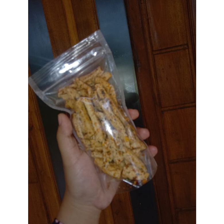 

CEMILAN PEDAS BASRENG AROMA DAUN JERUK 80GR