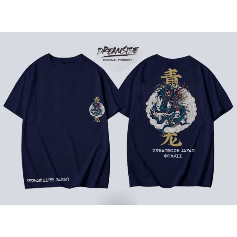 KAOS PRIA MURAH ORIGINAL DREAMSIDE KAOS DISTRO BAJU TSHIRT ATASAN PRIA DAN WANITA KAOS GAMBAR JEPANG