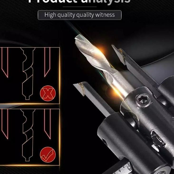 [TERBARU] Mata bor alat pelubang kayu lingkaran bulat sempurna 360 derajat