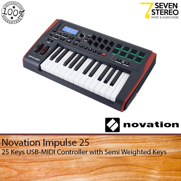 Novation Impulse 25 USB MIDI Controller