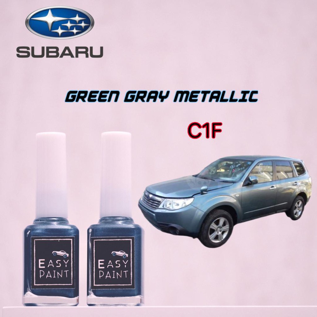 Cat Oles Green Grey Metalic C1F Subaru Legacy Abu Biru Metalik Penghilang Baret