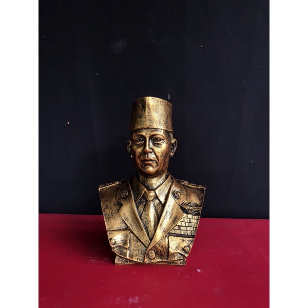 Piala Resin 3D Soekarno / Miniatur Patung Soekarno