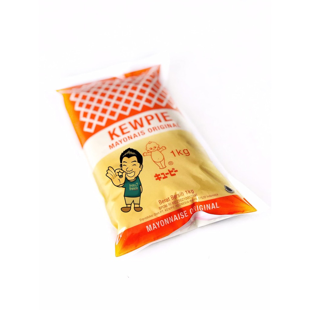 

PROMO KEWPIE MAYONNAISE ORIGINAL SAUCE POUCH 1KG- SAUS SALAD MAYONAIS TERMURAH