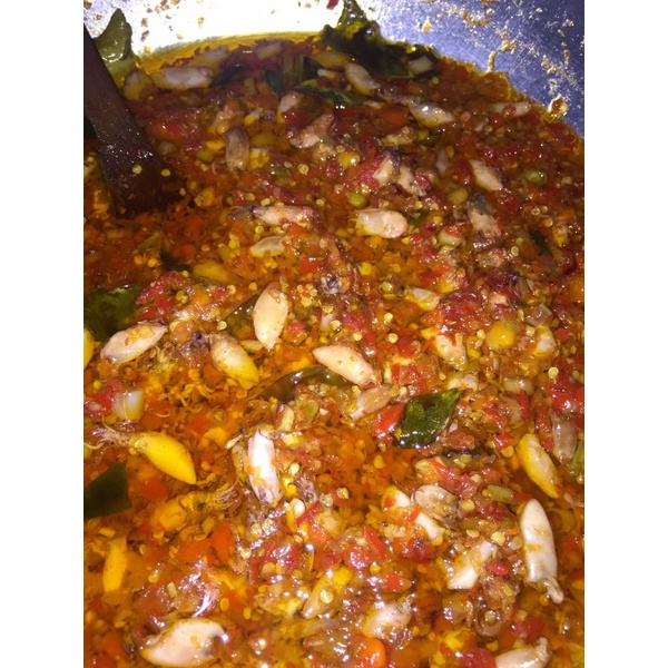 

sambal baby cumi terasi 200gr