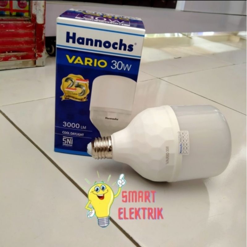 Lampu LED 30Wattt Hannochs Vario | LED Vario Cool Daylight 30 Watt 3000 Lumen SNI