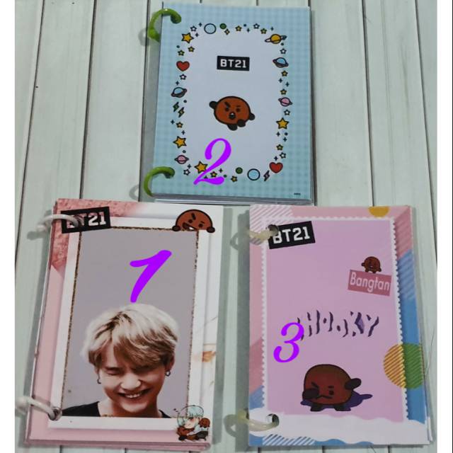 

BTS / BT21 notebook / note book / notes SHOOKY 02