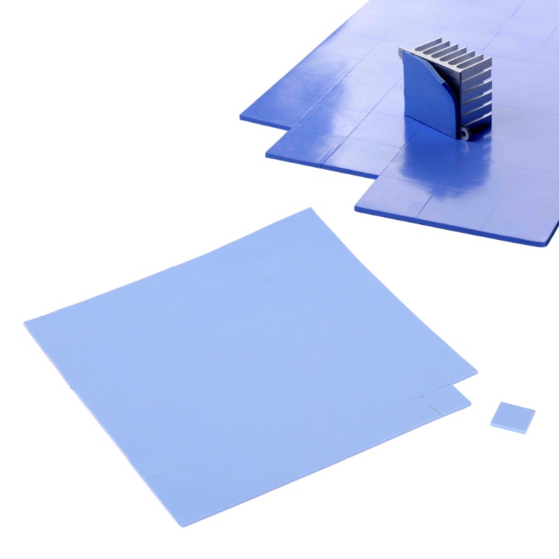 Bt Thermal Pad 100x100mm Thermal Silicone Pad Dengan Tebal 1mm Non Conductive Heatsink Cooling Pad, Untuk CPU Laptop