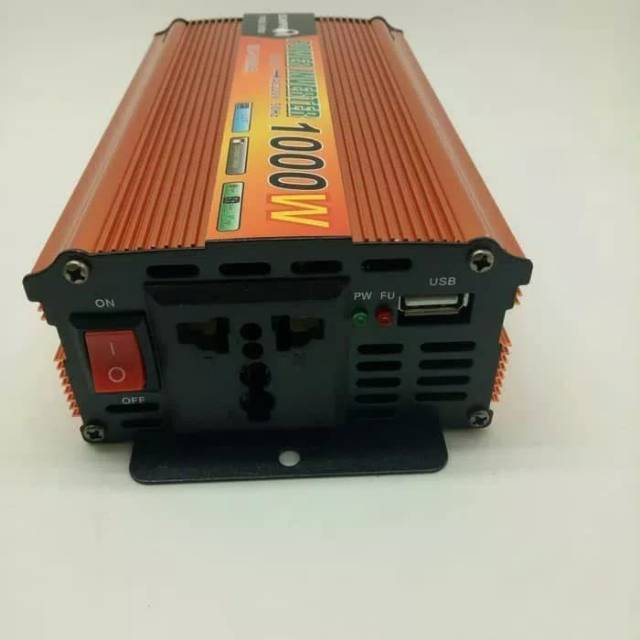 POWER INVERTER PI-10 1000Watt perubahan arus listrik DC ke AC