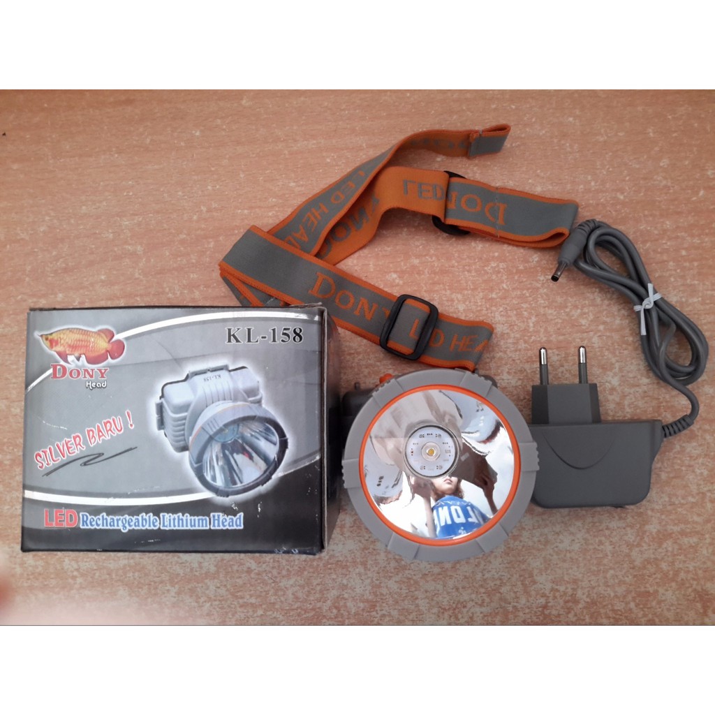 Promo DONY KL-158 HEADLAMP SENTER KEPALA LED KUNING FOKUS BELOR barang unik murah rumah tangga berku