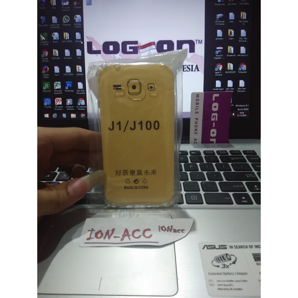 CASE ANTICRACK SAMSUNG J1 J100 SILIKON ANTISHOCK BENING