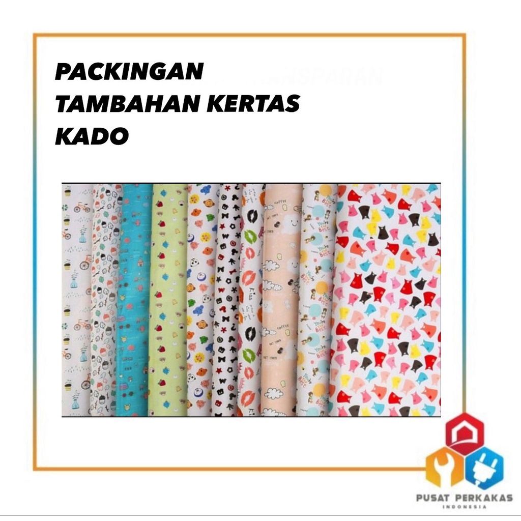 

PACKINGAN TAMBAHAN KERTAS KADO JUMBO