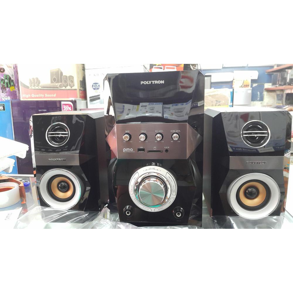 POLYTRON PMA 9522 Speaker Aktif Multimedia Bluetooth PMA9522 Garansi Resmi Extra Bass