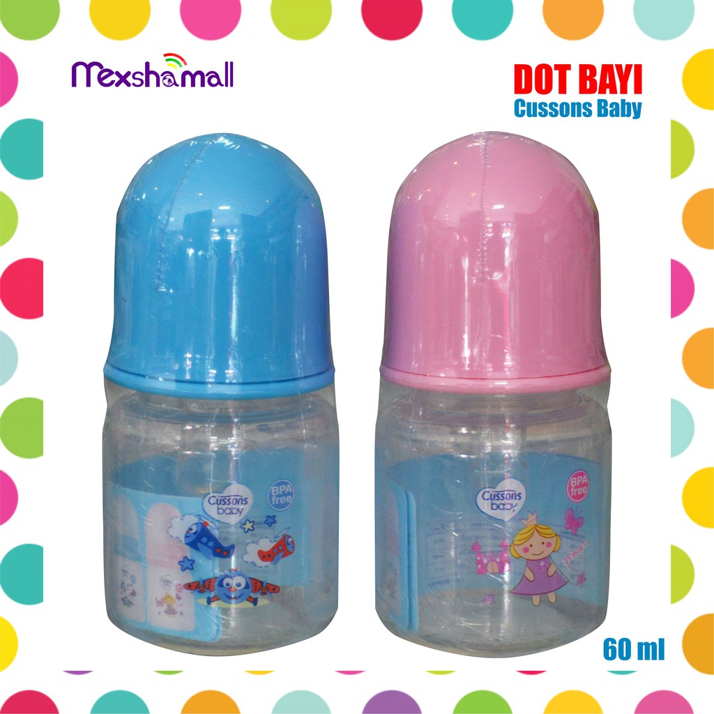 Cussons Baby Botol Susu Bayi Dot Bayi Kecil 60-150 ml