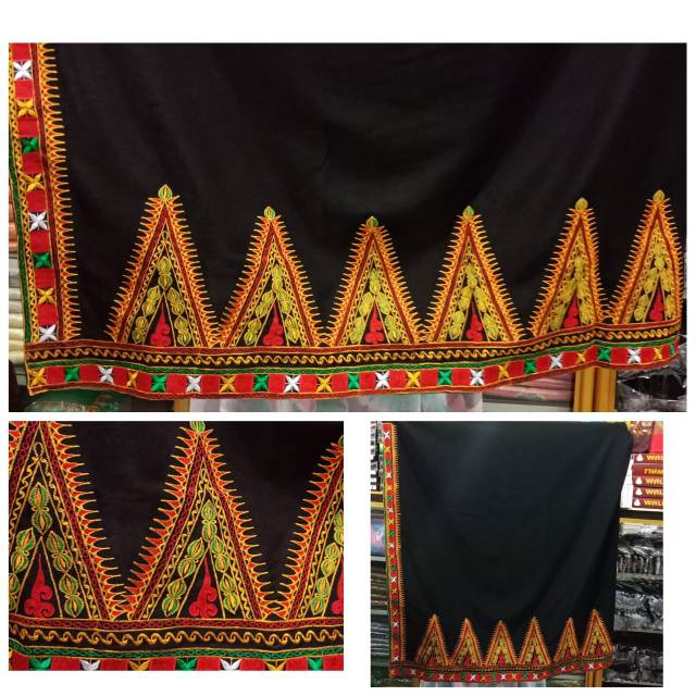 KAIN BORDIR PUCOK RUBONG ACEH/SONGKET KHAS ACEH