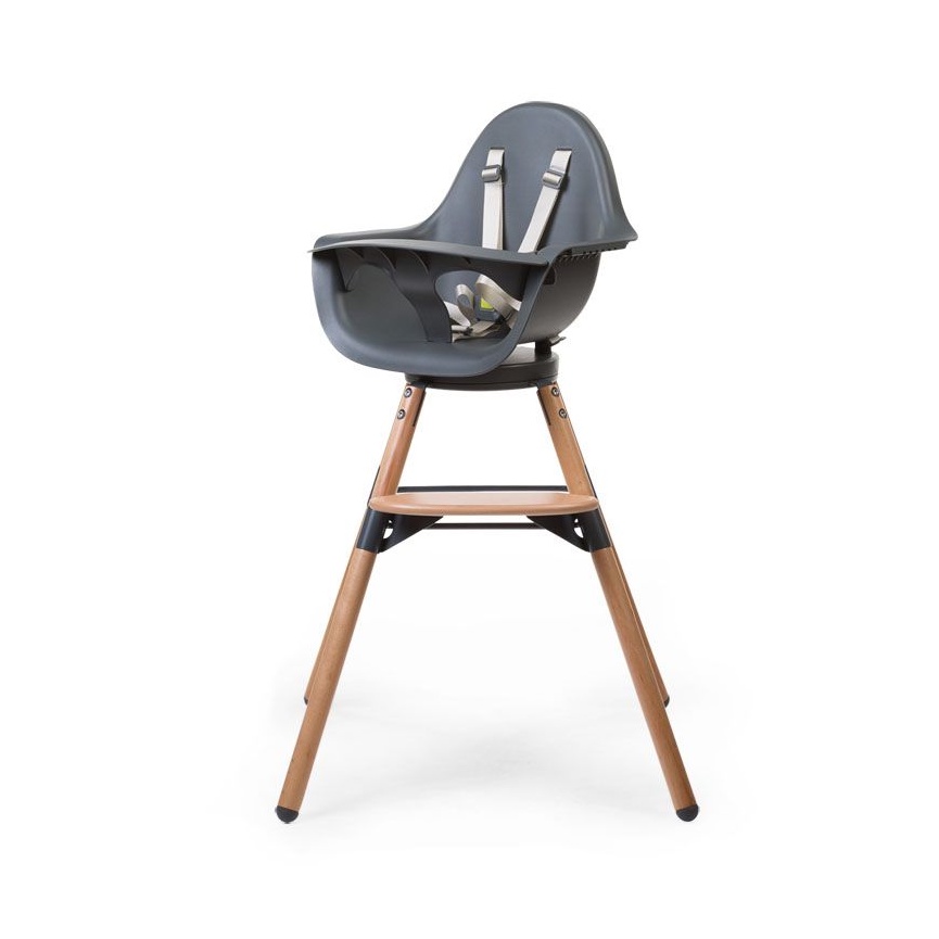 Childhome Evolu One.80° High Chair - Child Home Kursi Makan Baby Kids HighChair Bayi Wooden Wood Aesthetic Putar