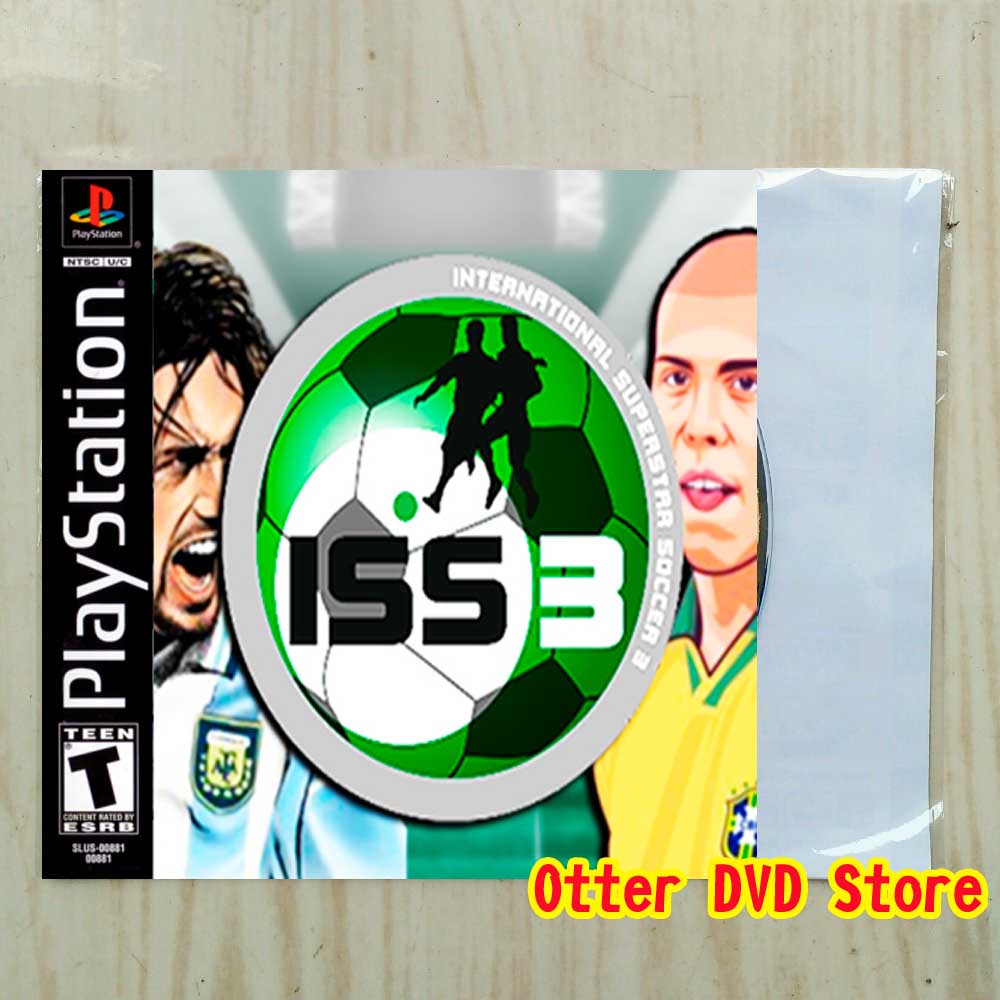Kaset CD Game Ps1 Ps 1 ISS Pro Evolution Soccer 3