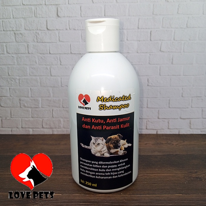 Jual Shampoo Anti Kutu Anti Jamur Anti Bakteri Kitten Puppy Medicated