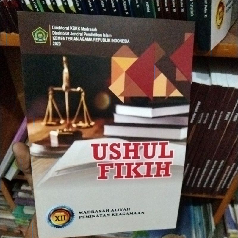 Jual Buku Ushul Fiqih Kelas 12 Madrasah Aliyah Peminatan Keagamaan