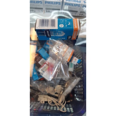 Lampu halogen kacang Osram halostar 12v 50watt