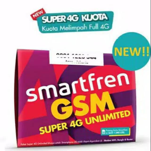 (COD)kartu Smartfren unlimited