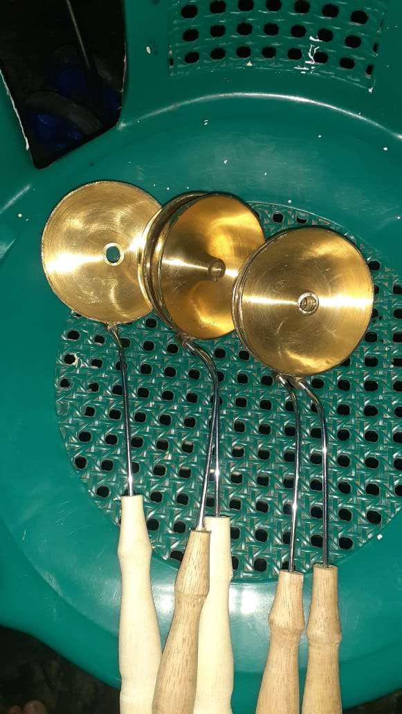 Premium Cetakan Donat Kuningan 6cm (anti Lengket)