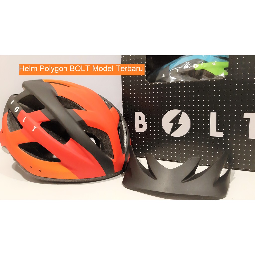  HELM  SEPEDA  POLYGON  BOLT UNTUK MTB  ROADBIKE SEPEDA  GUNUNG  