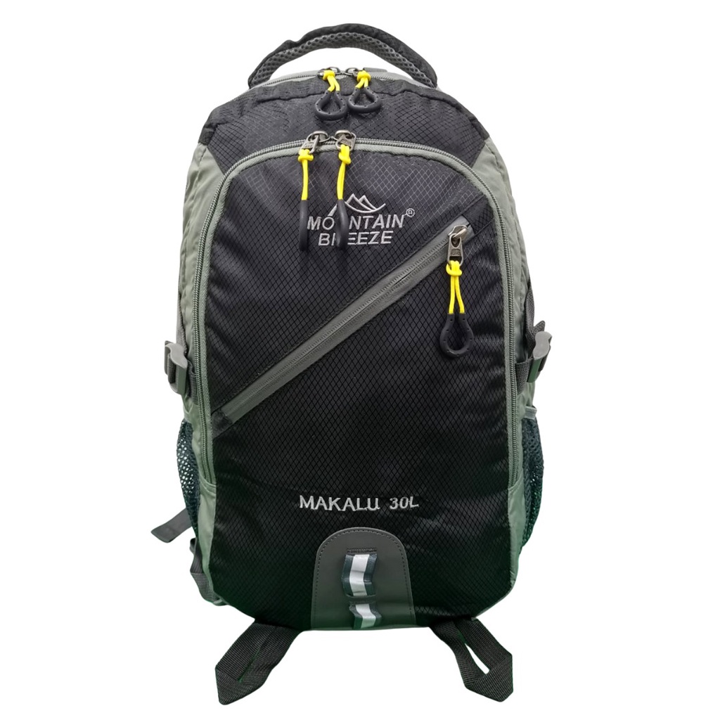 HIGHLAND MONTAIN BREEZE MAKALU 990001 Tas Ransel Pria backpack tas sekolah tas kuliah tas punggung ransel laptop ransel gunung mountain breeze 18inch GENALI ransel gunung 30L ransel sekolah ransel higking ransel seepeda ransel running ransel gunung murah