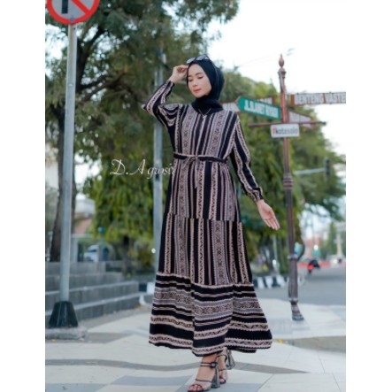 GLAMOUR DRESS/TRYPI DRESS OLEA DRESS RAYON TERMURAH