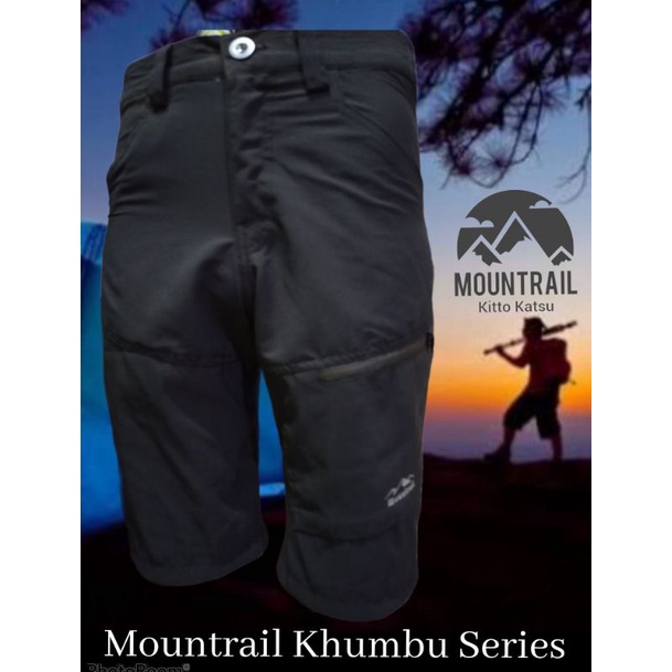 Celana Pendek Gunung Mountrail Khumbu Series plus Sabuk