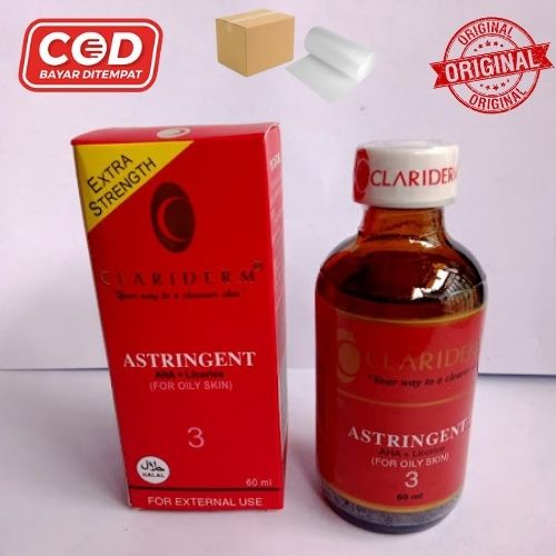 Claridem / Clariderm astringent original / toner clariderm original 100% / TONER CLARIDERM ASLI / CA