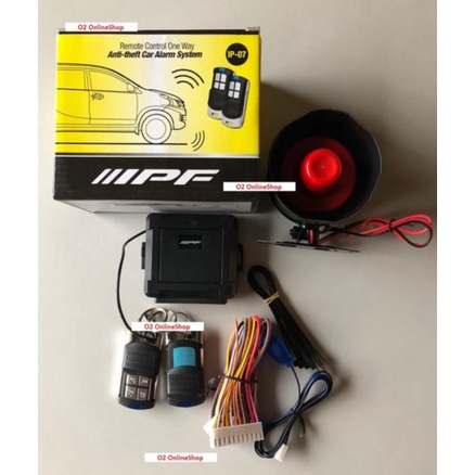 Unik Alarm mobil IPF IP-07 cocok semua mobil alarm mobil murah alarm mobil car alarm alarm IPF alarm