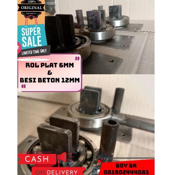 «BRAND» ALAT tekuk besi plat 6mm dan beton 12mm sale