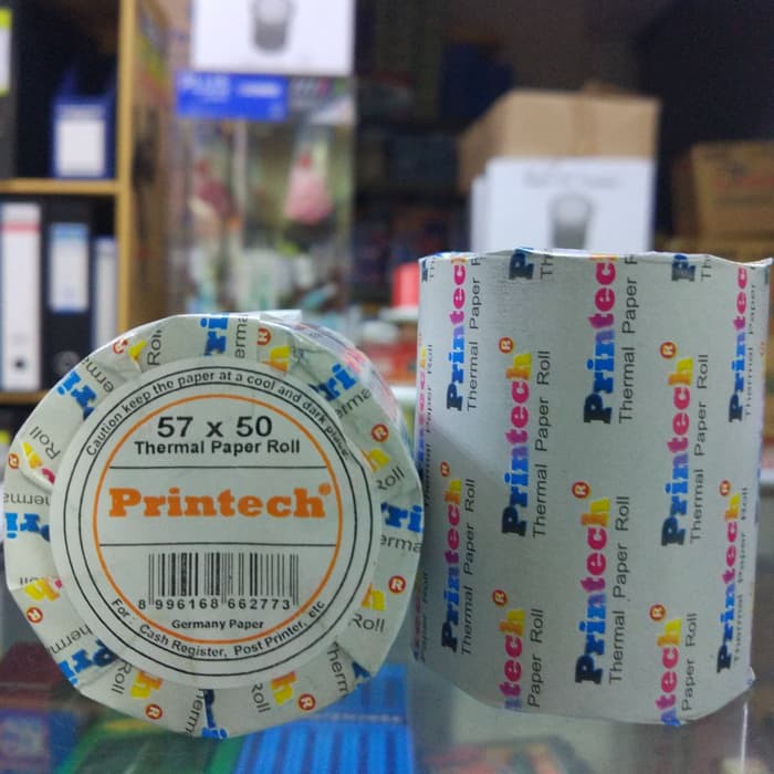 

KERTAS THERMAL KASIR STRUK 57 X 50 / 57X50 PRINTECH /30 pcs
