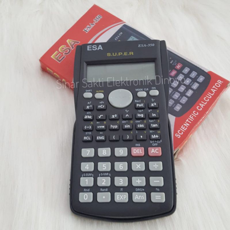 

Kalkulator Scientific - Scientific Kalkulator - Kalkulator Kuliah Ilmiah Murah