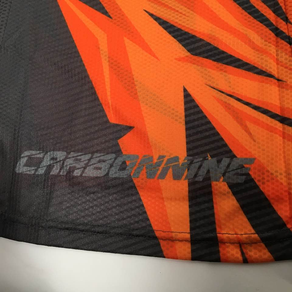 BIG SIZE Jersey Sepeda Singletrek1 CarbonX9 Cooltech JCS Orange Long