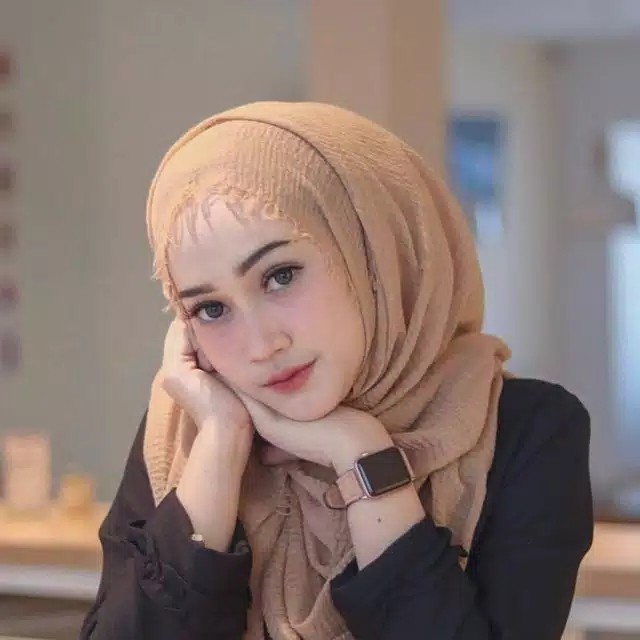 Premium scarf PASHMINA CRINKLE  rawis arabian shawl hijab 