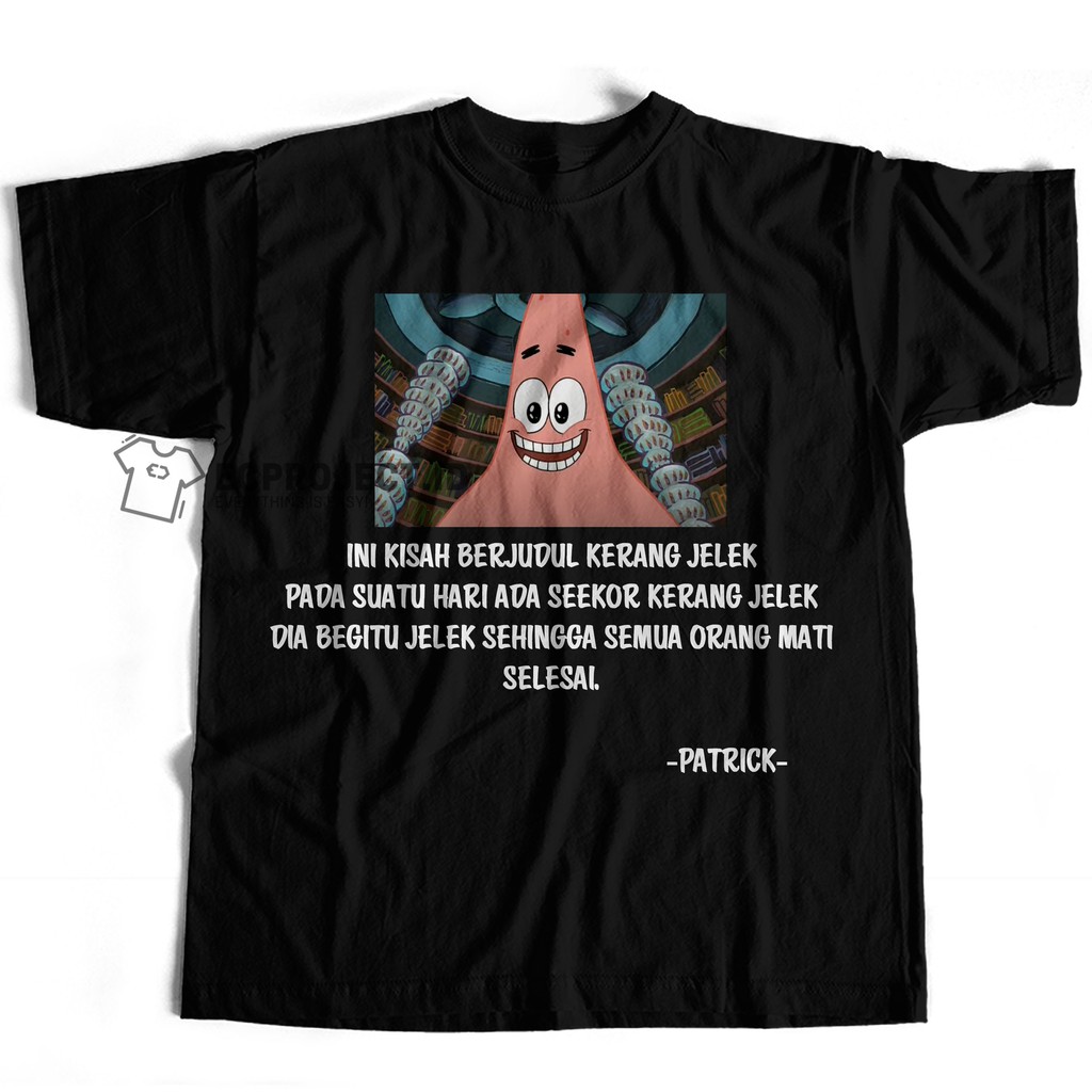 013 KAOS PATRICK STAR KERANG JELEK SPONGEBOB ECPROJECT.ID