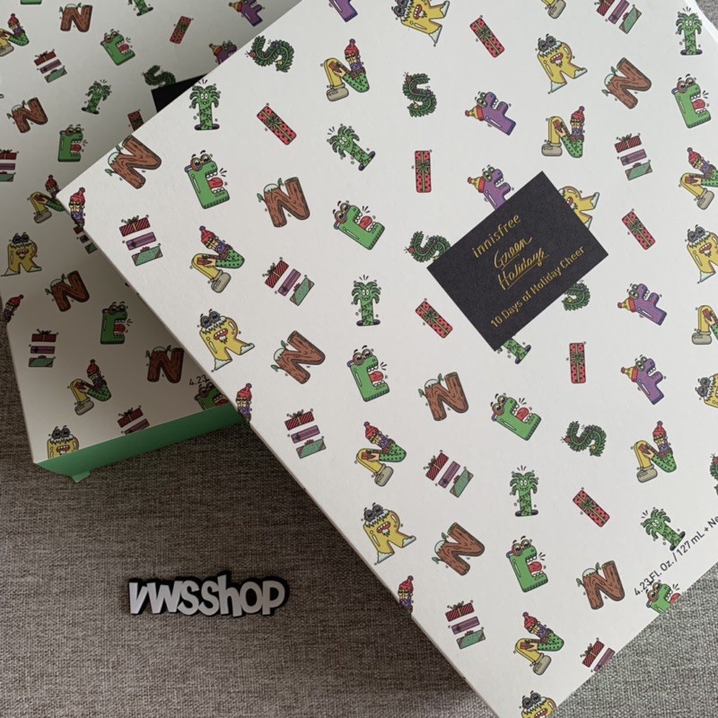 INNISFREE GREEN HOLIDAYS ADVENT CALENDAR