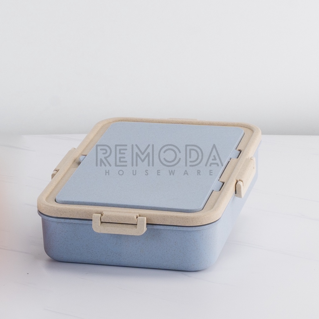 [Remoda] Kotak makan, Lunch Box, Bento set 2 warna BPA FREE