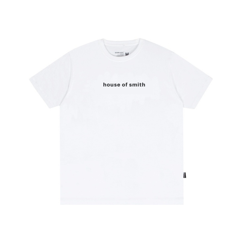 KAOS HOUSE OF SMITH - Baju Kaos House of Smith T-shirt - Nf black