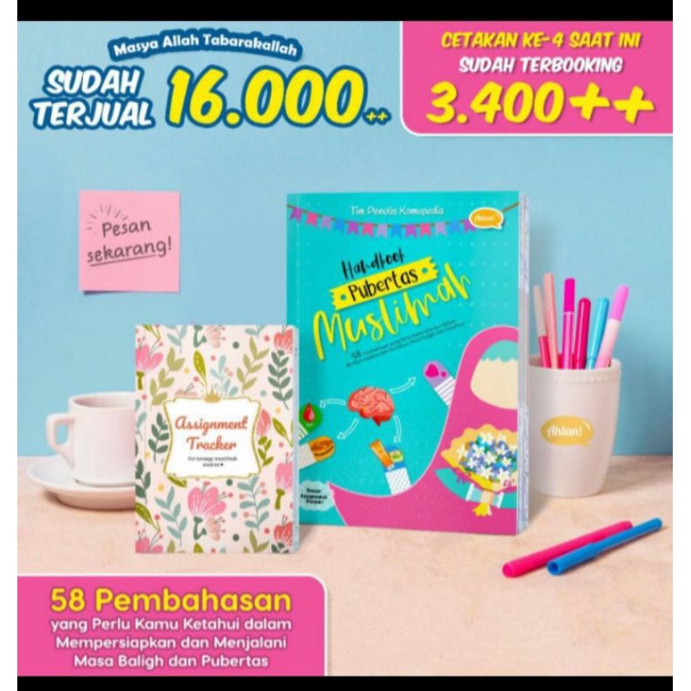 Buku remaja islam handbook pubertas muslimah