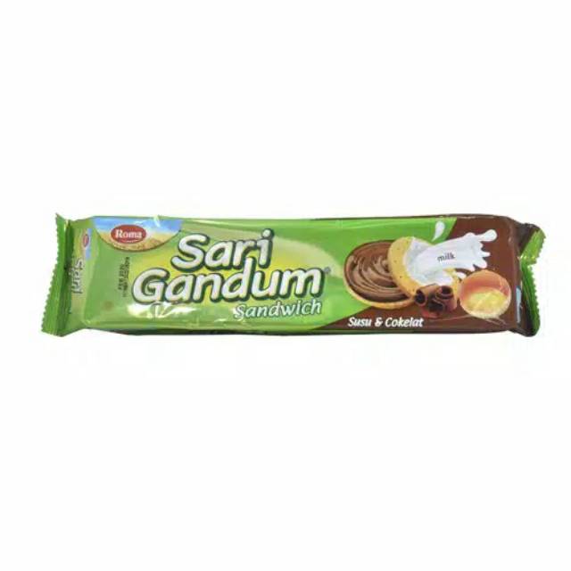 

TERMURAH Roma Sari Gandum Susu + Coklat 115 gr - Biskuit Gandum