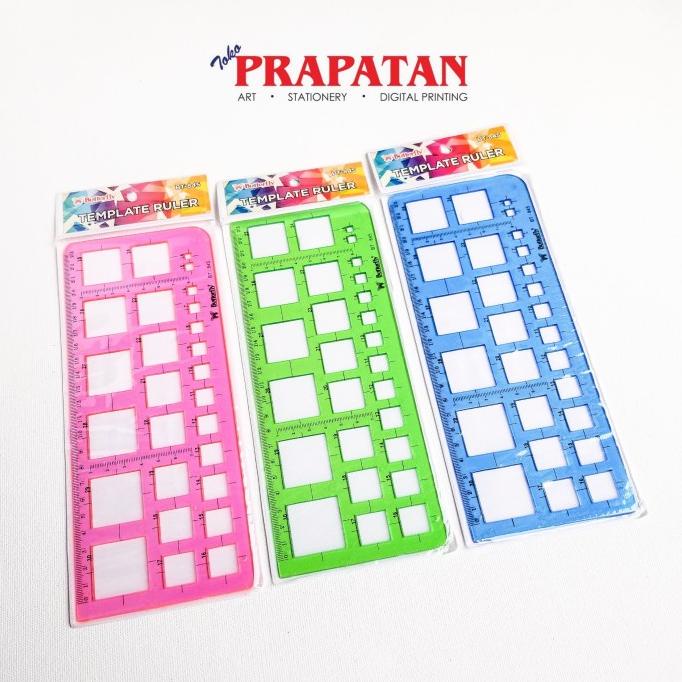

PROMO Penggaris Cetakan Kotak Butterfly BT-845 / Mal Kotak