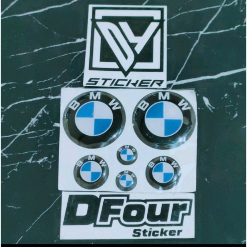 

STICKER EMBLEM BMW TIMBUL 3D