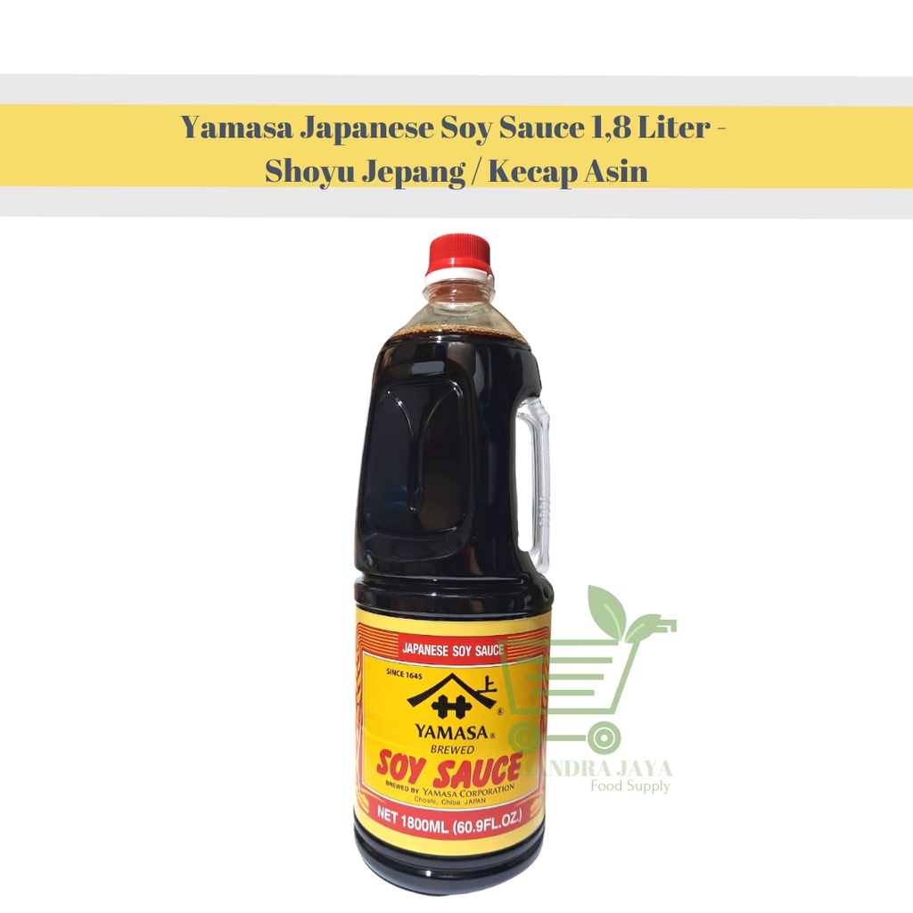 

Yamasa Japanese Soy Sauce 1,8 Liter - Shoyu Jepang / Kecap Asin