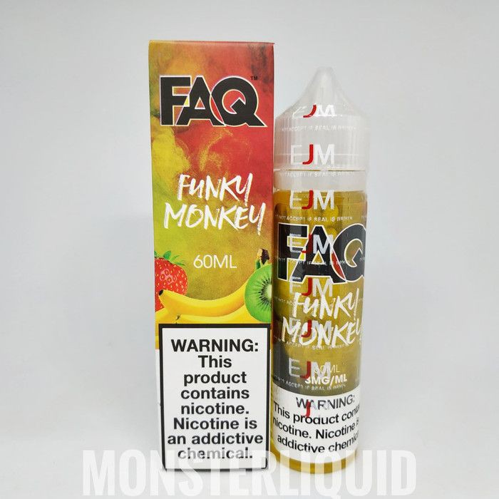 FAQ FUNKY MONKEY BY EJM 60ML 3MG