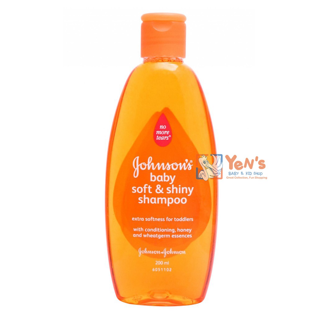 Johnson's Baby Soft &amp; Shiny  Shampoo 100ml 200ml