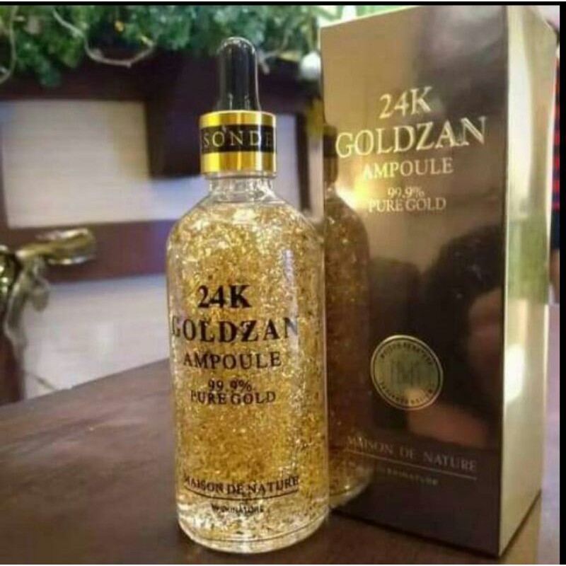 [ORI] 24k goldzan serum emas pemutih