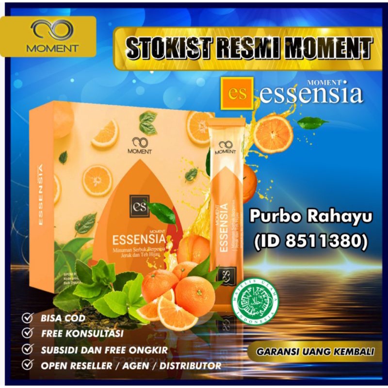 ESSENSIA MOMENT ✅ ORI ✅ RESMI MEMBER ANTI VIRUS VITAMIN COVID CORONA STAMINA